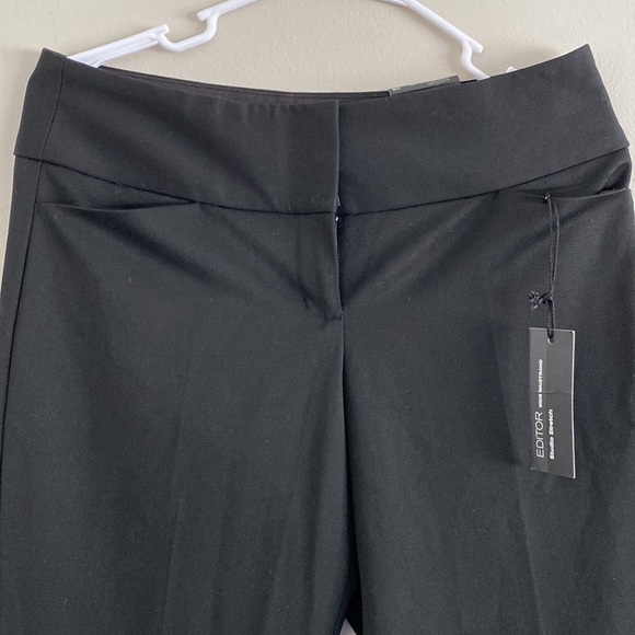 NWT Express editor black slacks - Picture 2 of 10
